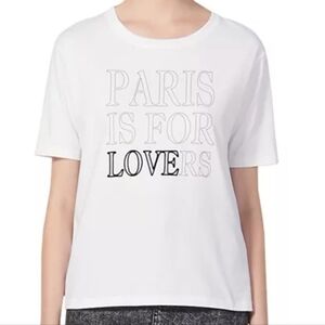 Sandro Paris "Paris is for Lovers" Short Sleeve T-shirt